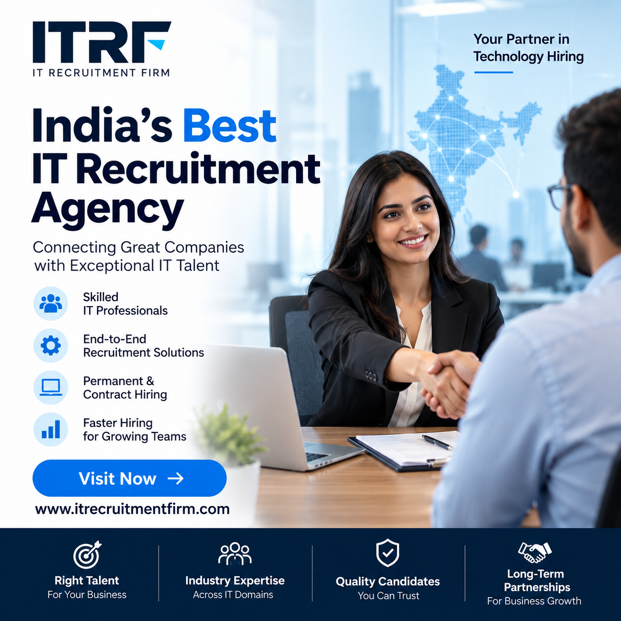 IT Recruitment Firm ITRF: Finding the Right IT Recruitment Agency in India